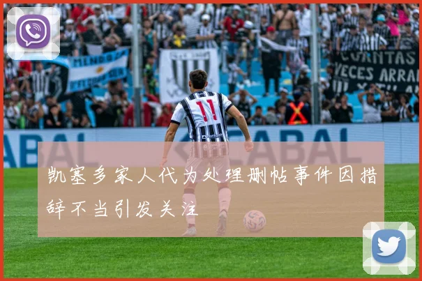 凯塞多家人代为处理删帖事件因措辞不当引发关注