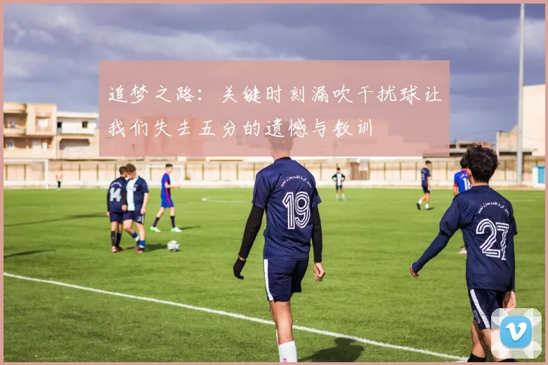 追梦之路：关键时刻漏吹干扰球让我们失去五分的遗憾与教训